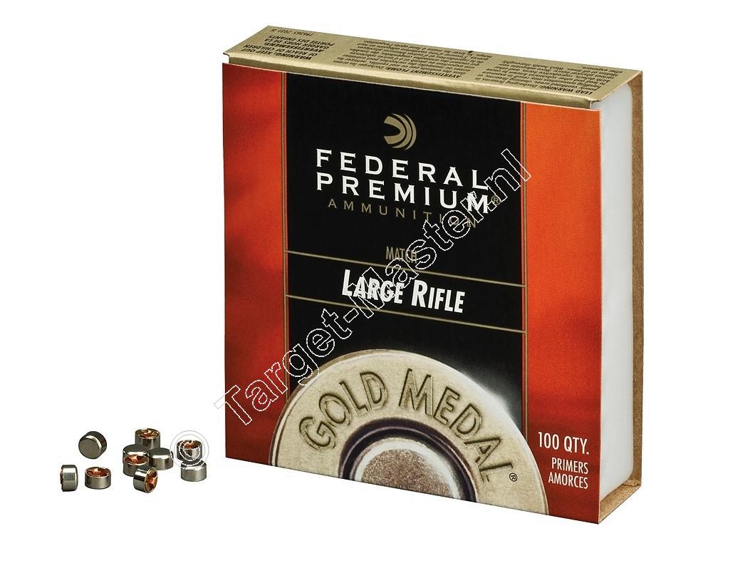 Federal Slaghoedjes Gold Medal LARGE PISTOL MAGNUM MATCH Primers No. 155M verpakking 1000